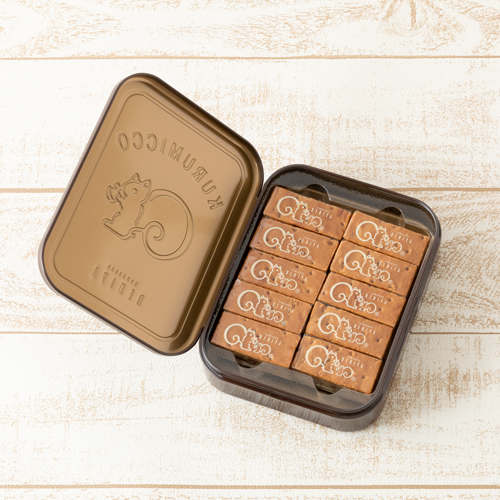 クルミッ子10個入(缶) 中身