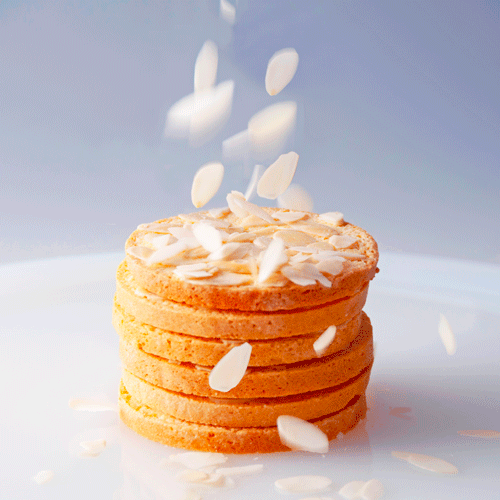 あじさい スライスアーモンドがけ