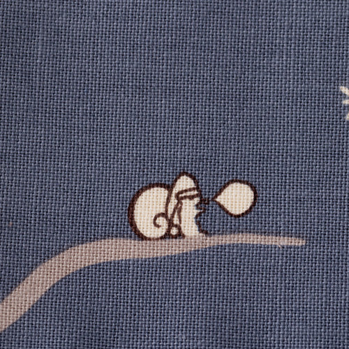 リスくん刺繍入 布製ブックカバー