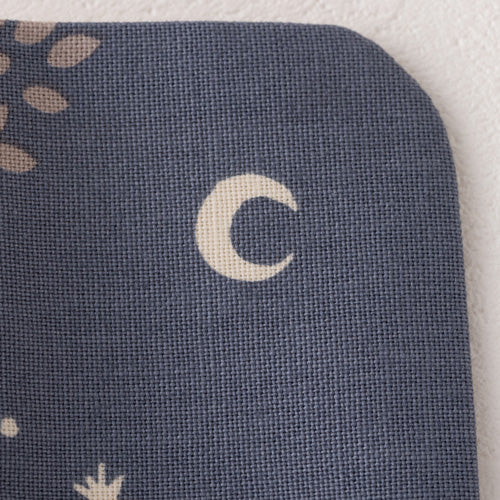 リスくん刺繍入 布製ブックカバー