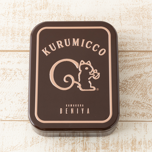 クルミッ子10個入(缶) 表面