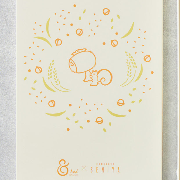 【販売終了】&OKOSHI×鎌倉紅谷 コラボ缶 (12個入)