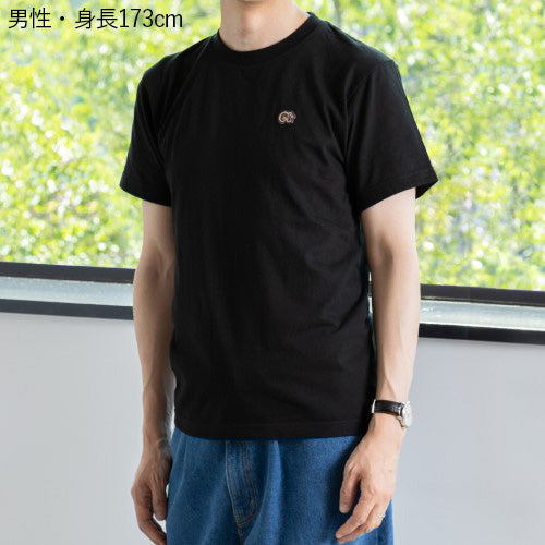 【販売終了】鎌倉紅谷Tシャツ黒Sサイズ