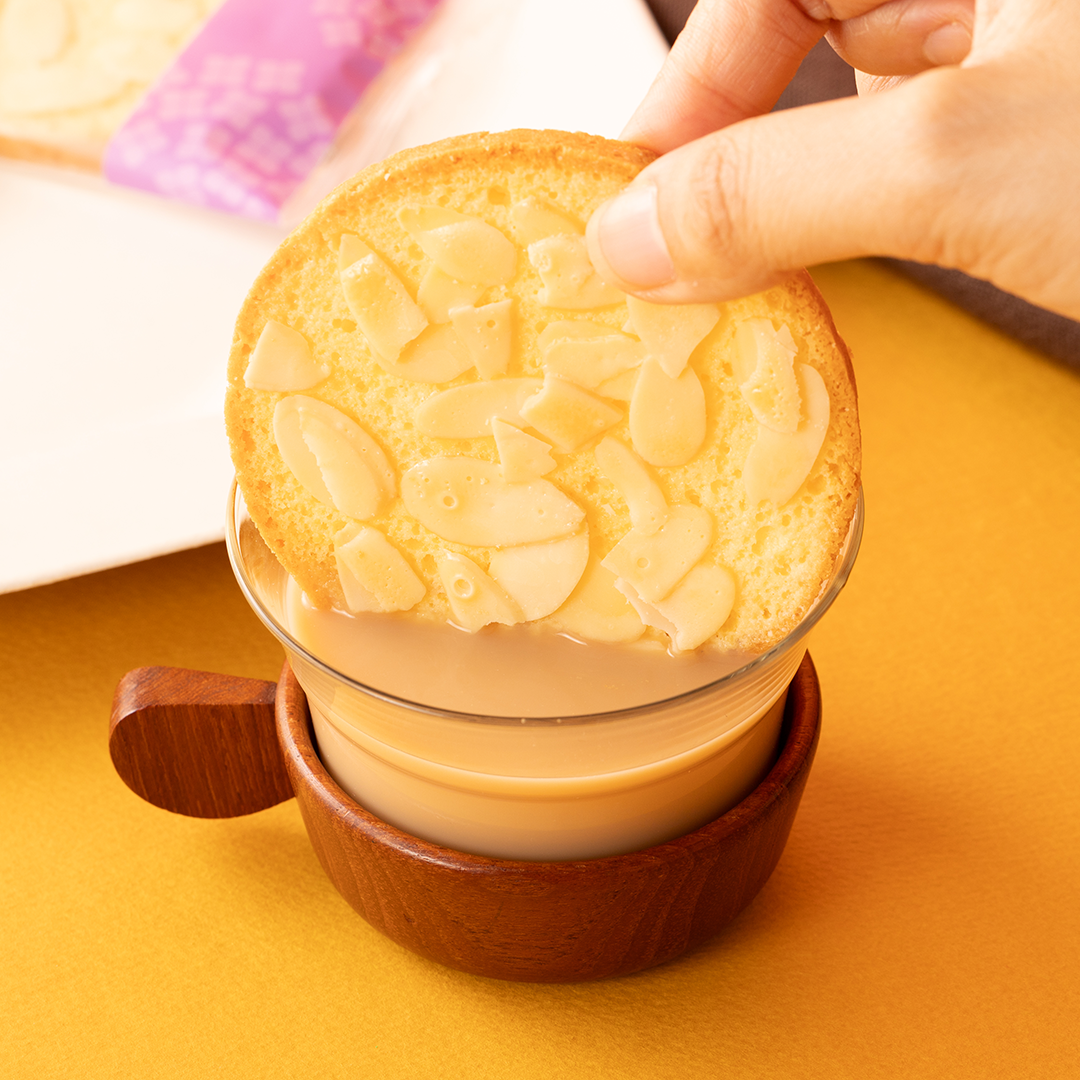 あじさい(ミルクティー浸し)