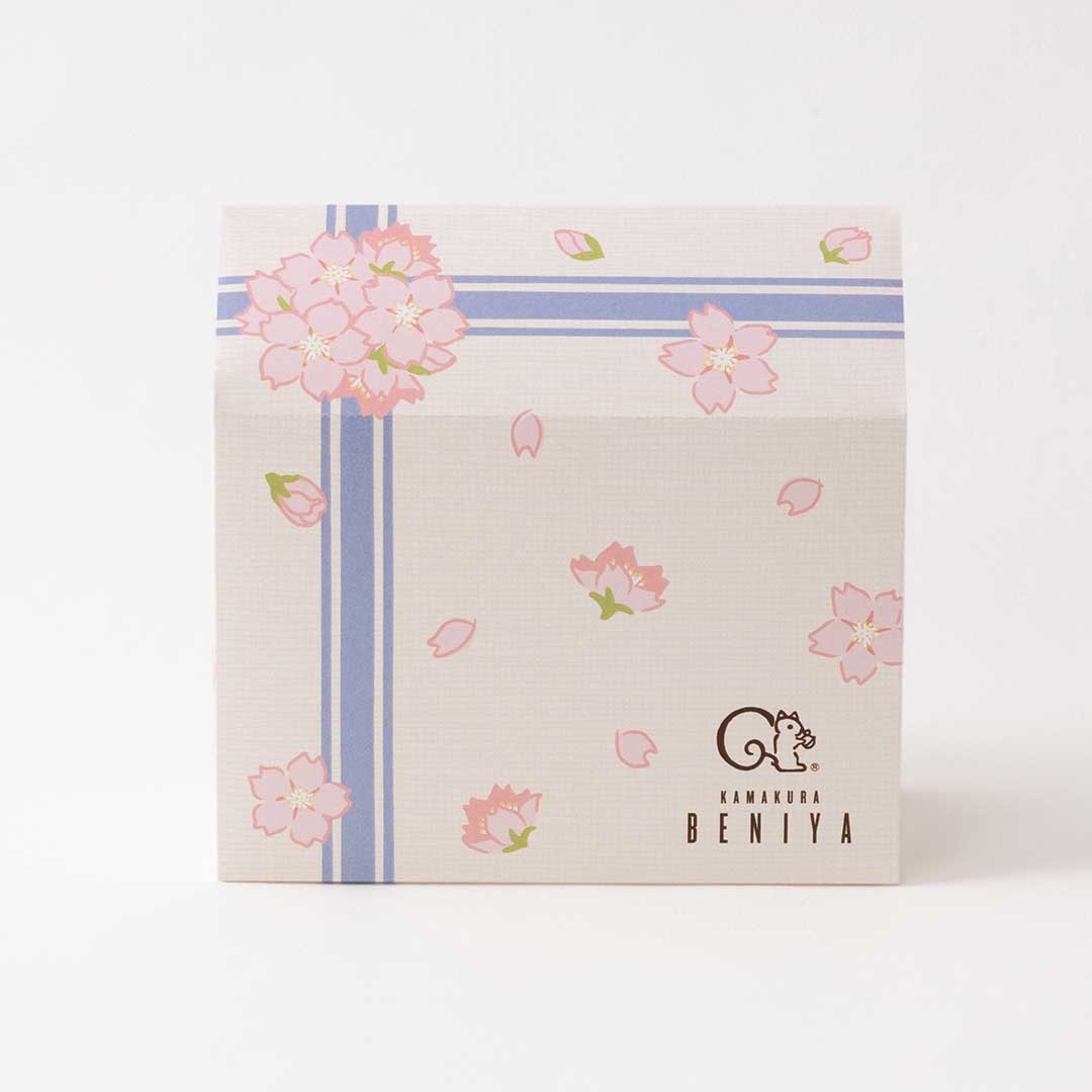 詰合せ01 ハウス型BOX(2026春)(クルミッ子2個 あじさい1枚 鎌倉だより3枚)