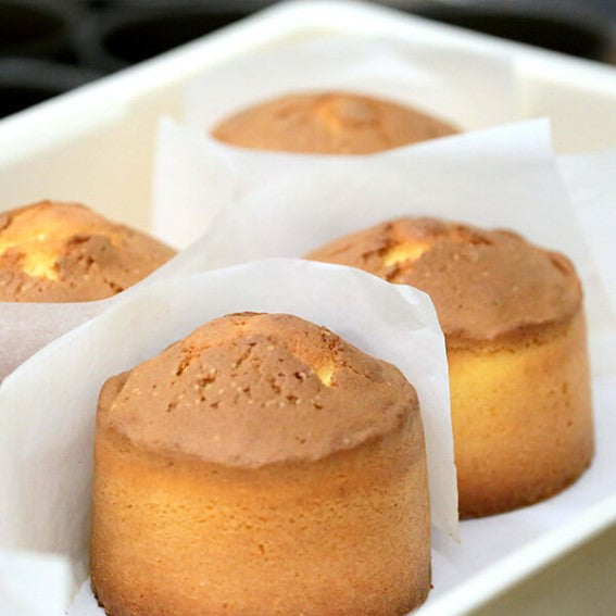 あじさい 製造風景 パウンドケーキの状態