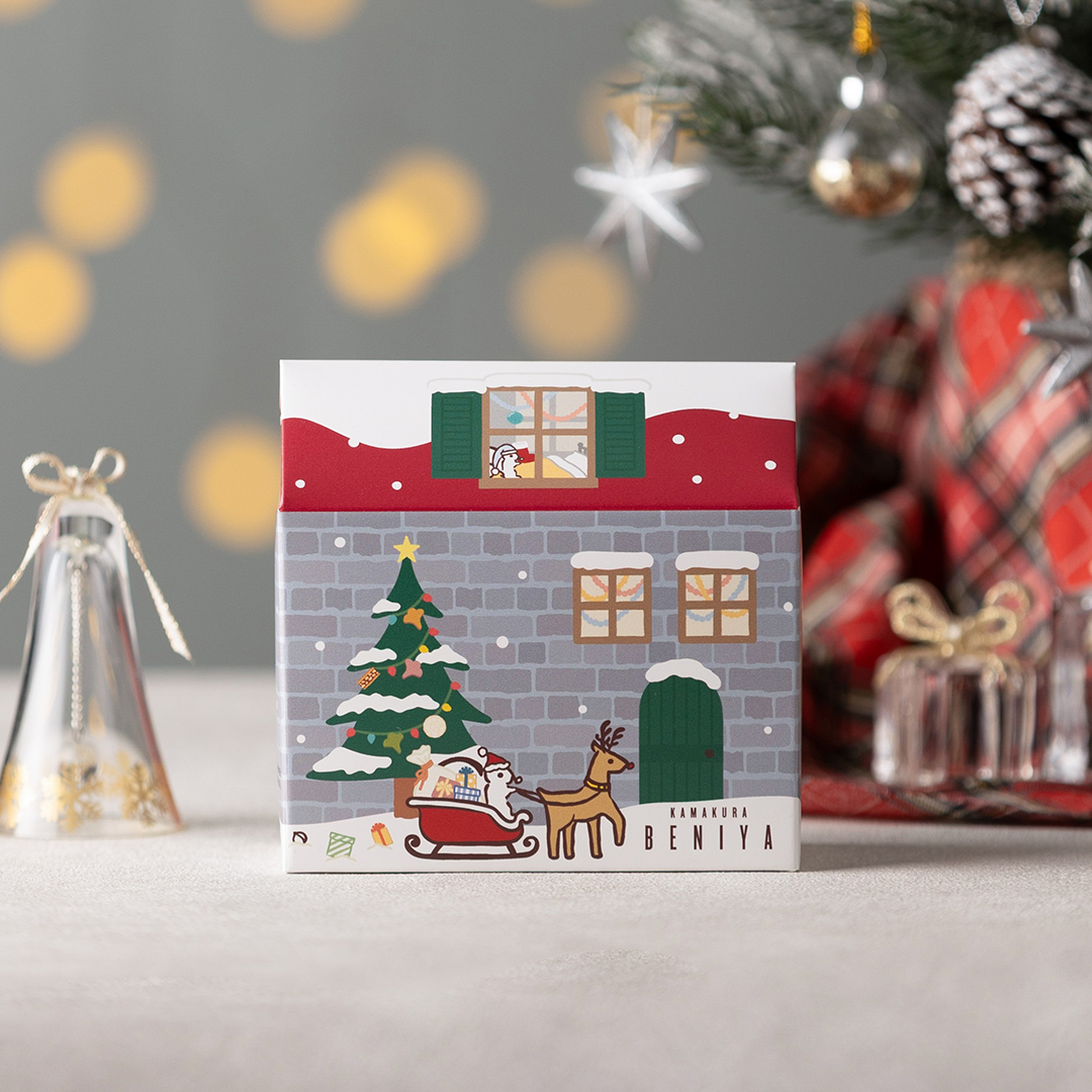 詰合せ01 ハウス型BOX(2025クリスマス)箱表クリスマス背景