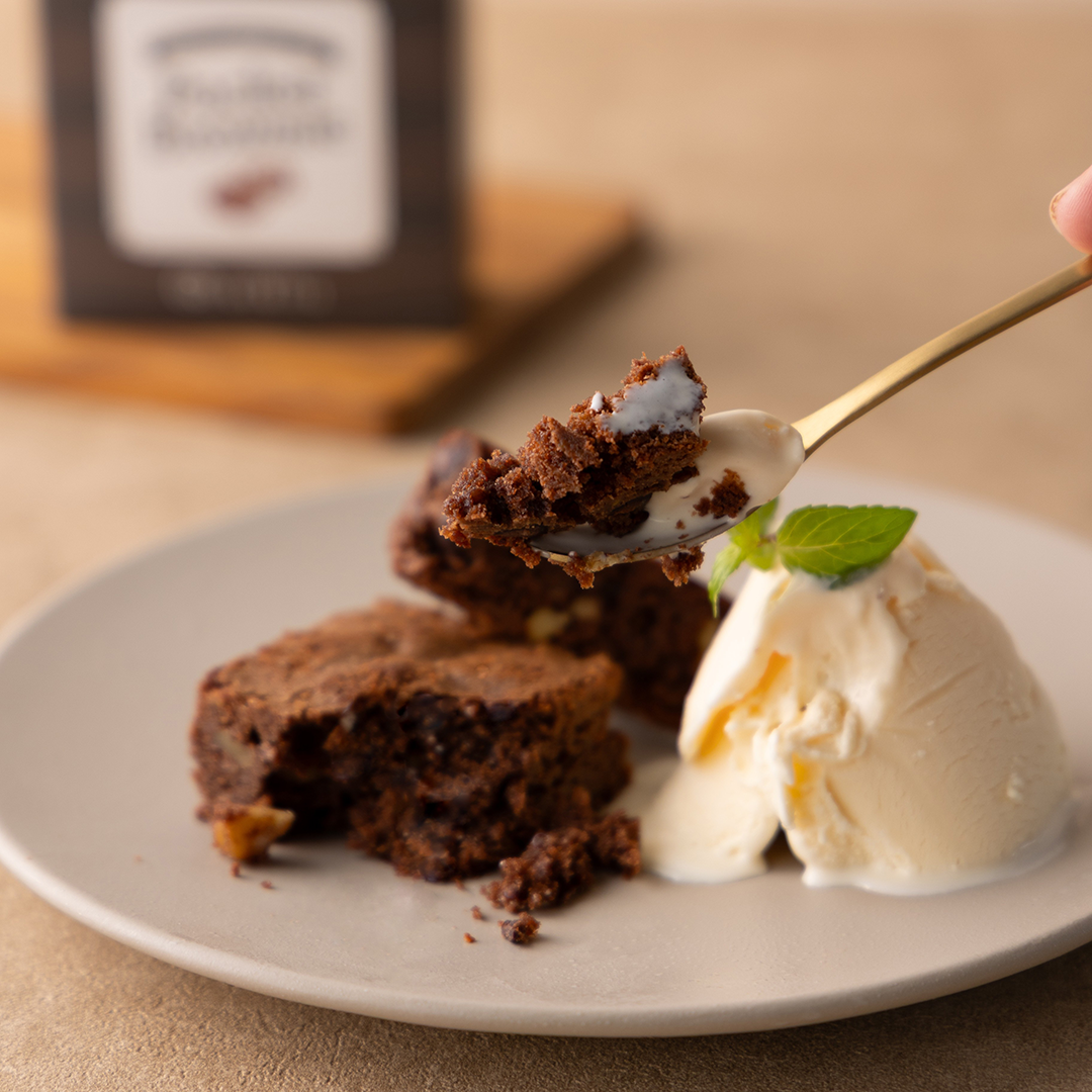 ポケットブラウニーアイス添え