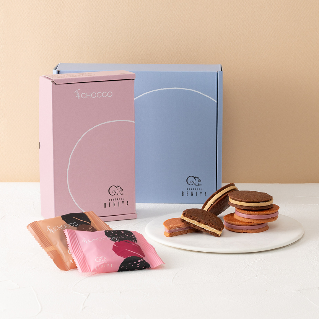 CHOCCO4個入と8個入（箱＋商品）