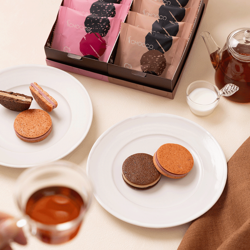 CHOCCO8個入（紅茶と一緒に）