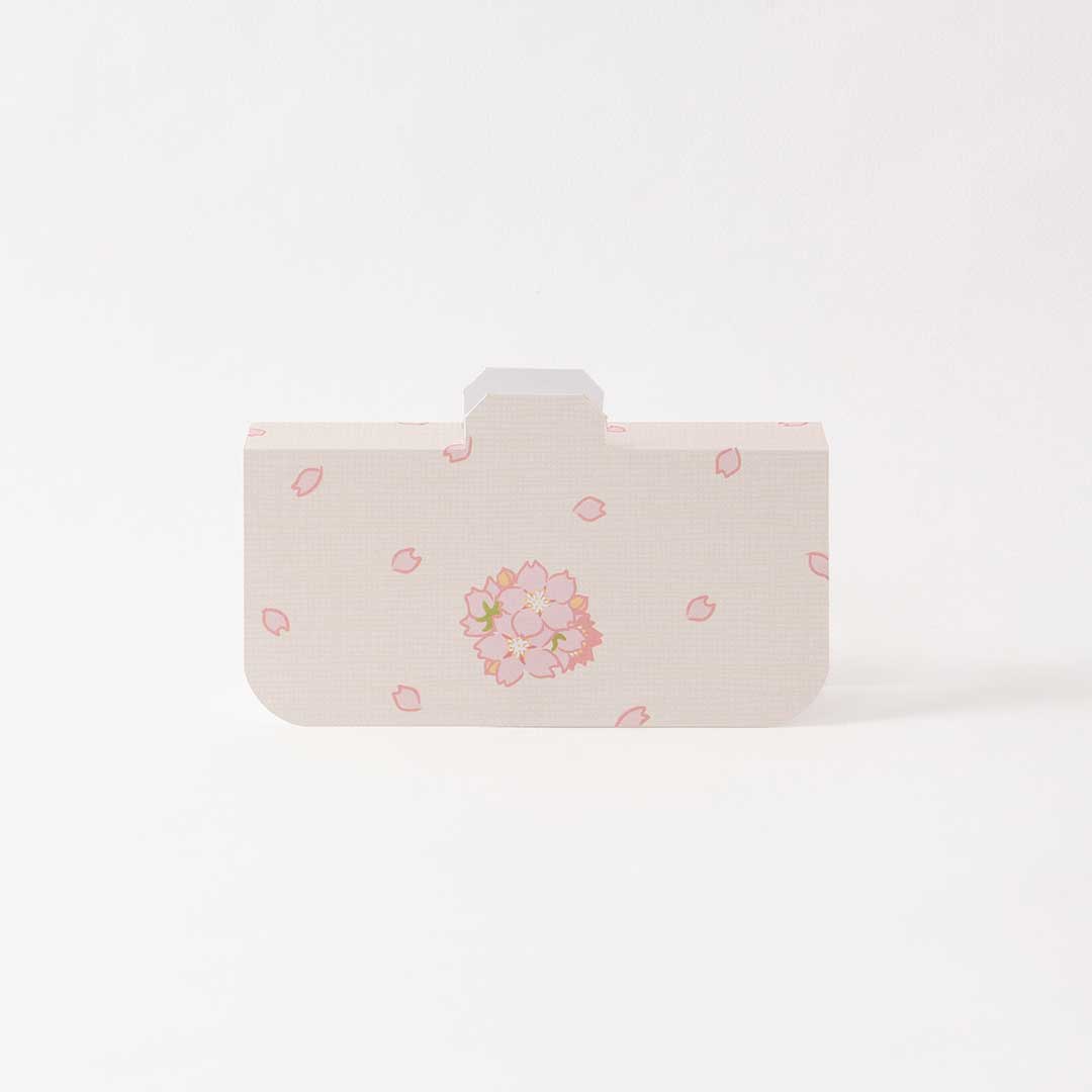 詰合せ01　ハウス型BOX（2026春）（クルミッ子2個　あじさい1枚　鎌倉だより3枚）