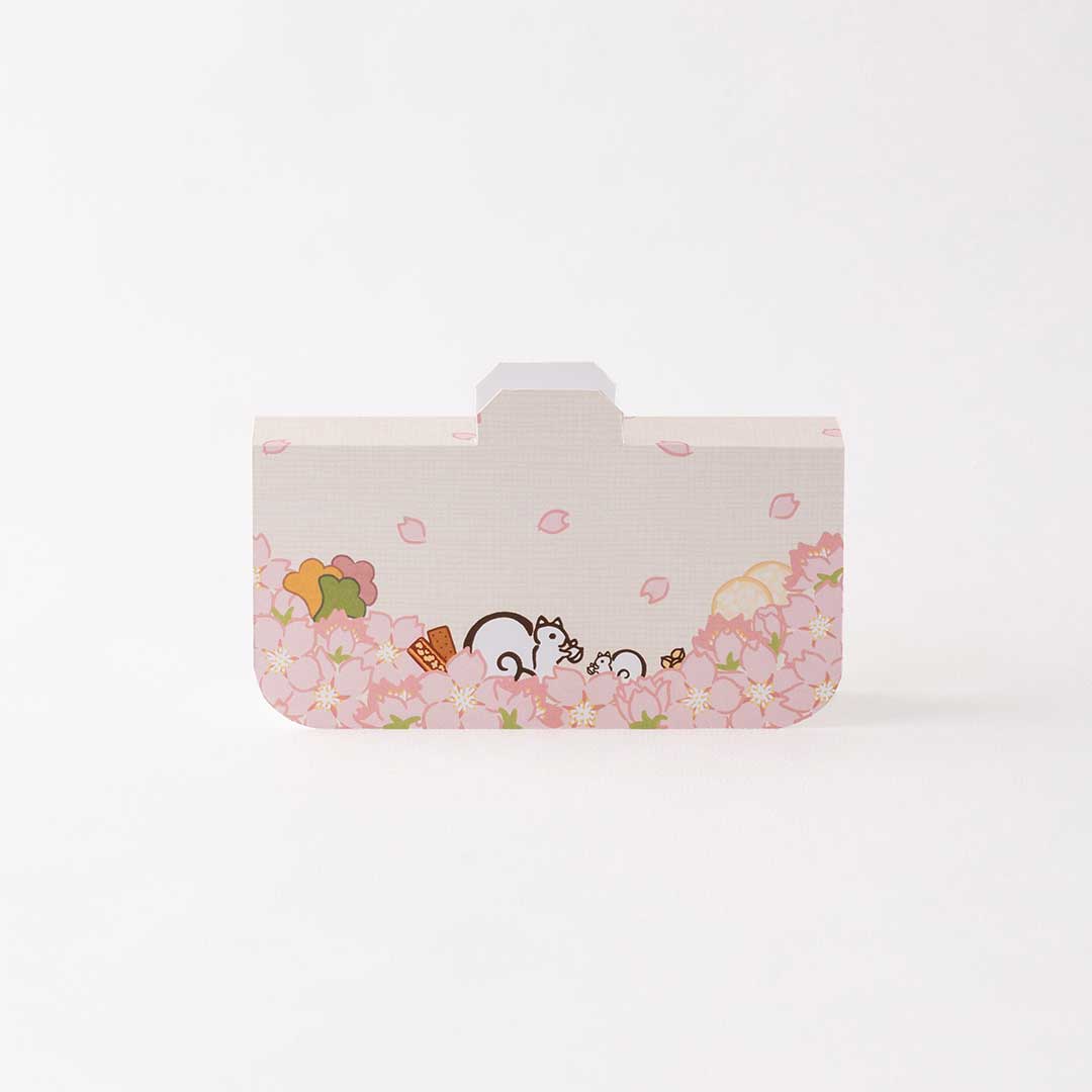 詰合せ01　ハウス型BOX（2026春）（クルミッ子2個　あじさい1枚　鎌倉だより3枚）