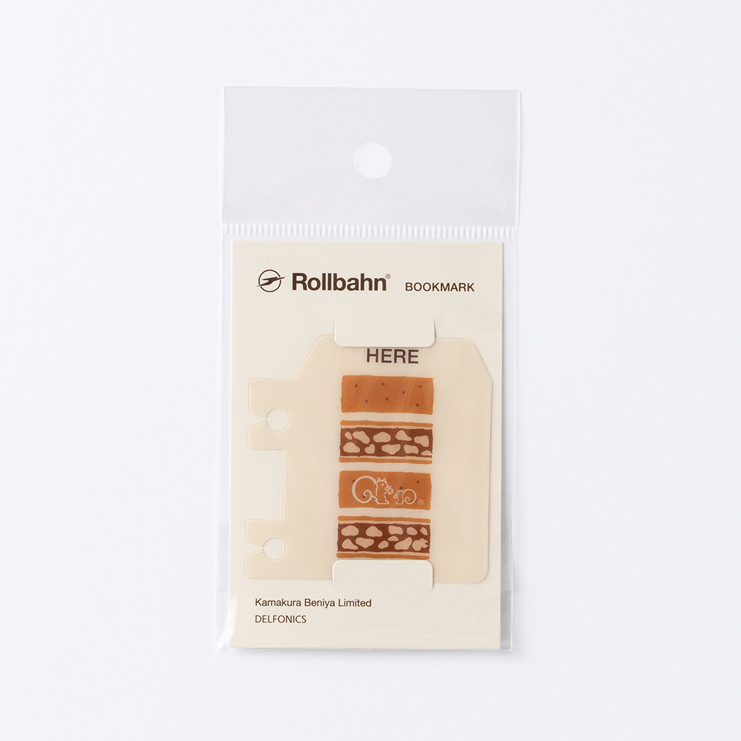 ロルバーンブックマーク（クルミッ子柄）商品